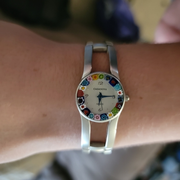 Casanova Venice Murano Glass Floral Watch - Picture 11 of 14